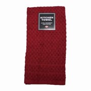Ritz 17583 Kitchen Dish Towel Solid Paprika - pack of 6
