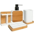 thumbnail image 1 of Ritz Bath Accessory Collection Poly Resin 4 Piece Bathroom Set, 1 of 5