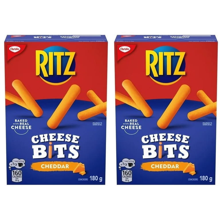 Ritz Cheese Bits Crackers, 180g (2 Pack) - Walmart.com