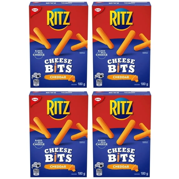 Ritz Cheese Bits Crackers, 180g (4 Pack)