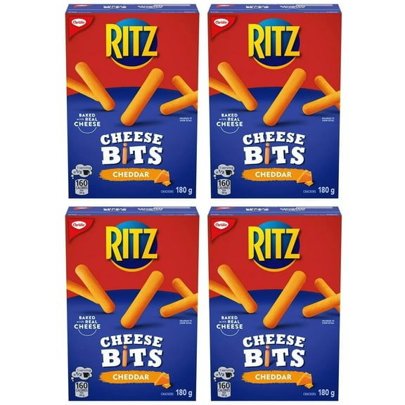 Ritz Cheese Bits Crackers, 180g (4 Pack)