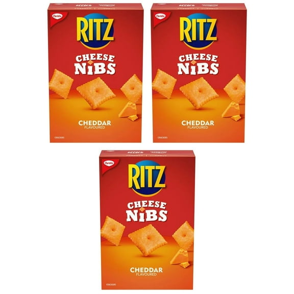 Ritz Cheese Nibs Cheddar Crackers 180g (3 Pack)
