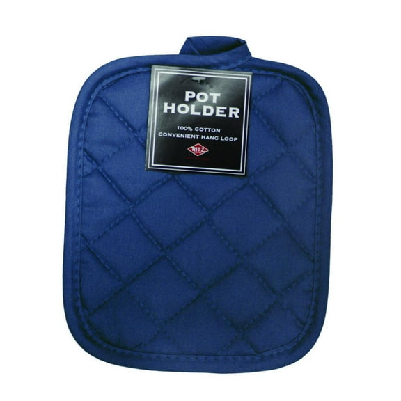 Ritz Federal Blue Pebble Cotton Pot Holder