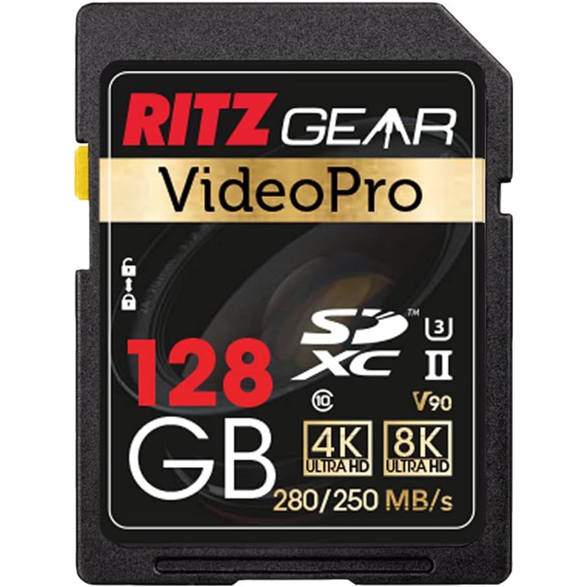 Ritz Gear 128GB SDXC UHS-II SD Card Flash Memory Card