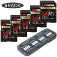 thumbnail image 1 of Ritz Gear Extreme Performance SD 64GB 90/45 MB/S Read/Write Speed U3 Class-10 SDHC Memory Card 5-Pack, 1 of 4
