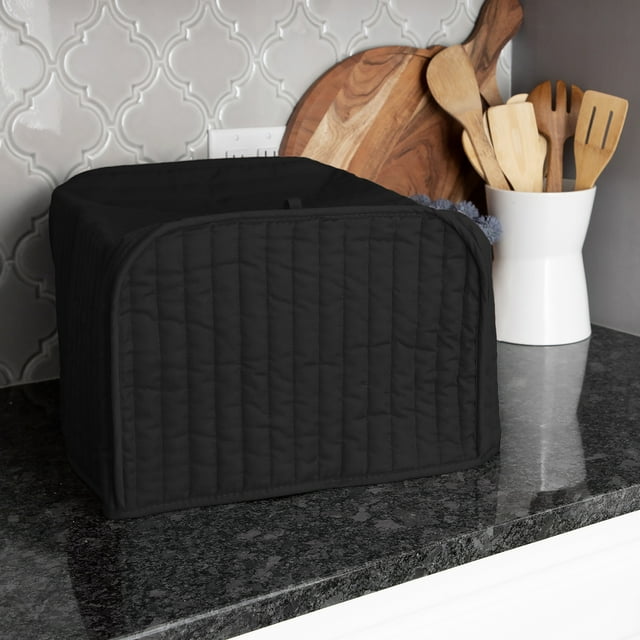 Ritz Large Toaster Oven Appliance Cover, Black Large Black
