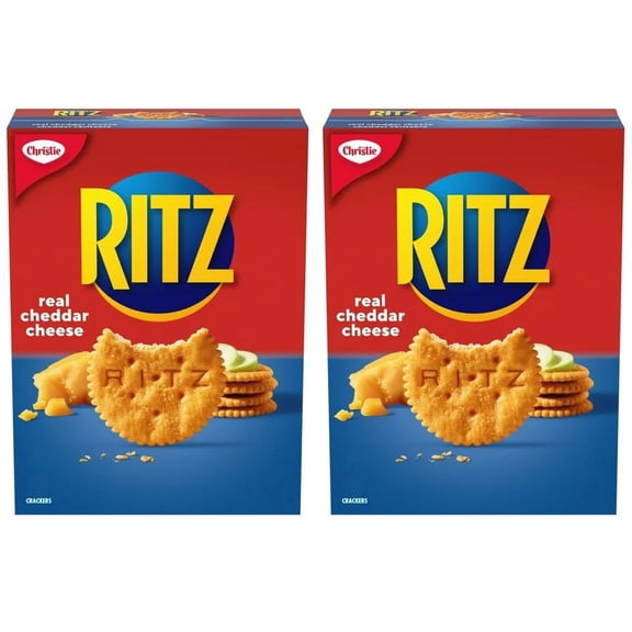 Ritz Real Cheddar Cheese Crackers, 180g (2 Pack)