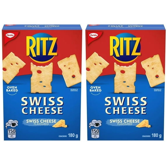 Walmart Ritz Images Ritz Swiss Cheese Crackers, 180g (2 Pack) - Walmart.com