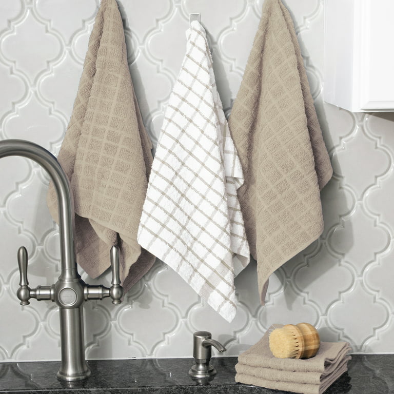 John Ritzenthaler Company Royale 100% Cotton Terry Kitchen Towel,  Checkered, Graphite, Dish Towels, Kitchen Textiles, Kitchen and Table  Linens, Foodservice, Open Catalog