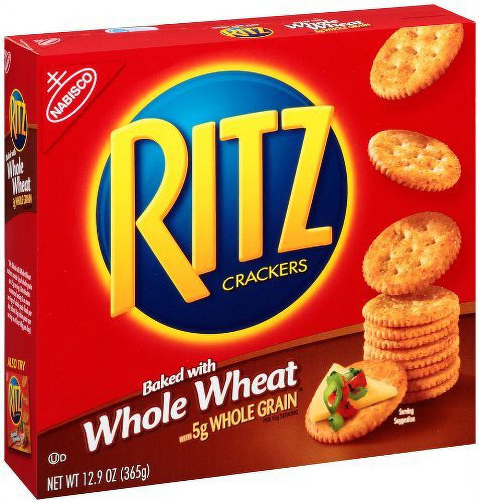 Ritz Whole Wheat Crackers 12.9 Oz (2 Pack) - Walmart.com