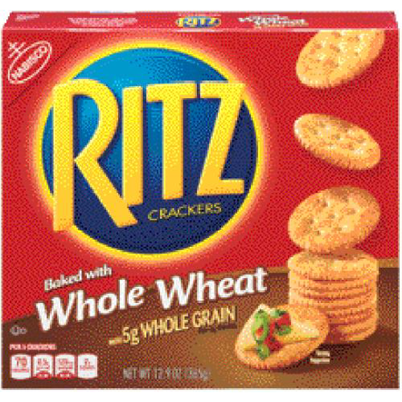 Ritz Whole Wheat Crackers - 12.9oz (Pack of 16)