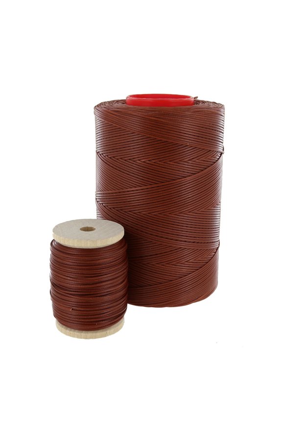 , Waxed Polyester, Chestnut