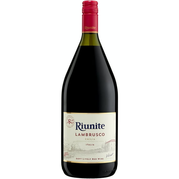 Riunite Lambrusco Red Wine Italy, 1.5 L Bottle, 13% ABV