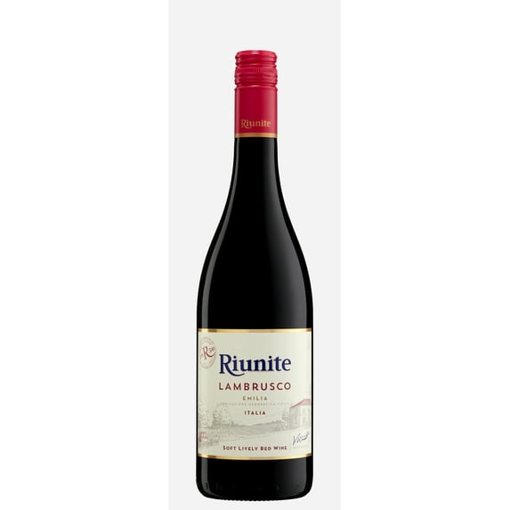 Riunite Lambrusco Red Wine Italy, 750 ml Bottle, 13% ABV