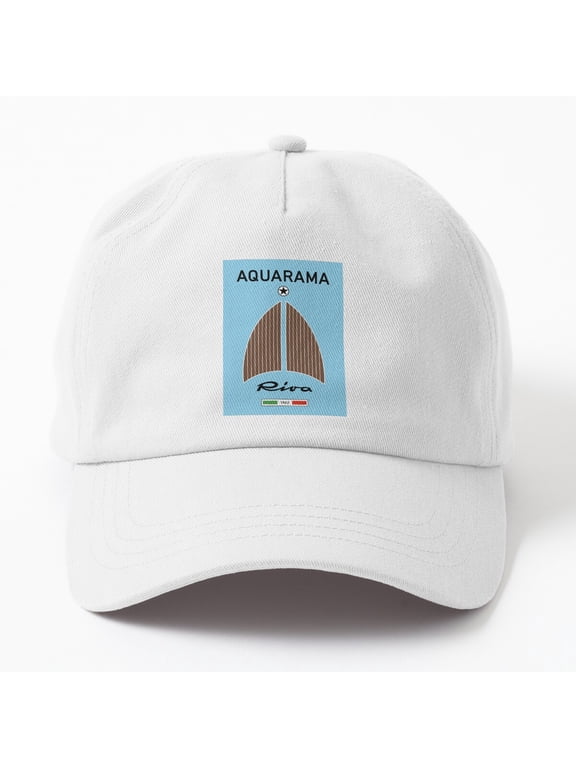 Riva Aquarama Luxury Yacht Italy Baseball Cap, Nautical Hat Style