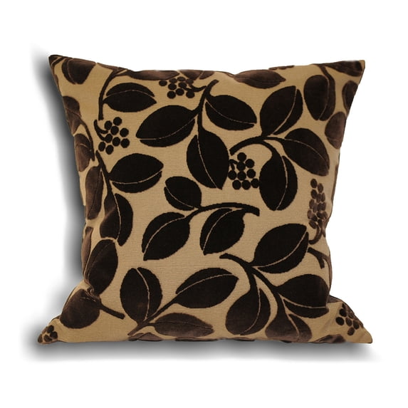 Riva Home Cherries Faux Velvet Cushion Cover