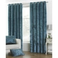 thumbnail image 1 of Riva Home Verona Velvet Style Eyelet Curtains, 1 of 2