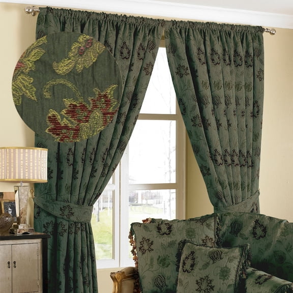 Riva Home Zurich Pencil Pleat Curtains