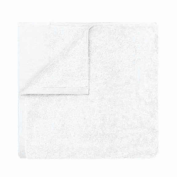Riva Organic Terry Washcloths, White - Pack of 4