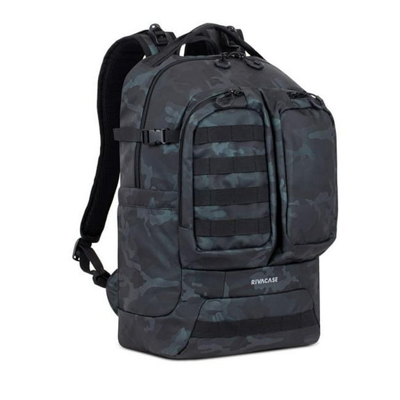Rivacase 7661NAV 32 Liter Sherwood Rucksack - Navy Camo