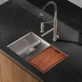 thumbnail image 1 of Rivage 30 x 19 Single Basin Undermount Kitchen Workstation Sink, 1 of 14