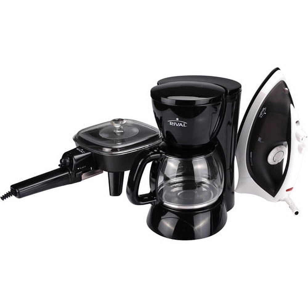 Rival 3 Pack Kitchen Appliance Set Black Walmart