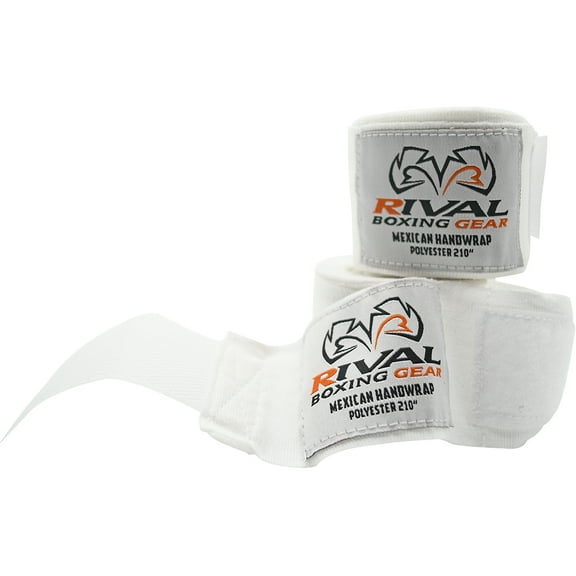 Rival Boxing 210" Mexican Style Boxing and MMA Handwraps - White