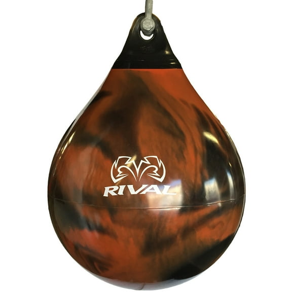Rival Boxing Aqua Body Work Punching Bag - 21 In. - Black/Orange