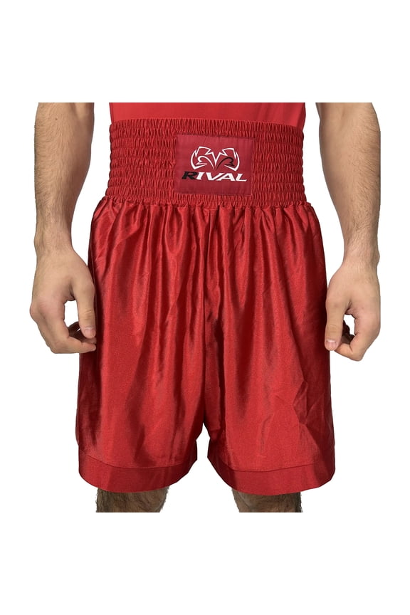 Boxing Dazzle Pro Boxing Trunks - Large - Red