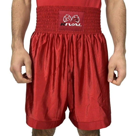 Rival Boxing Dazzle Pro Boxing Trunks - Medium - Red