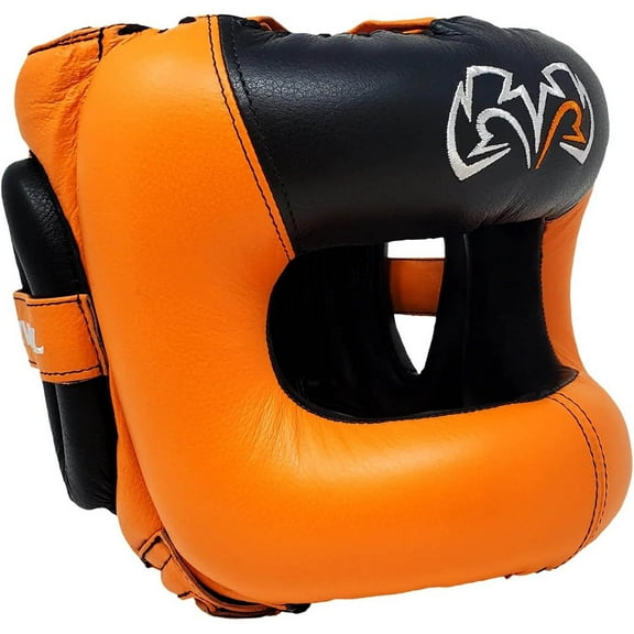 Rival Boxing Guerrero Facesaver Headgear - S/M - Orange