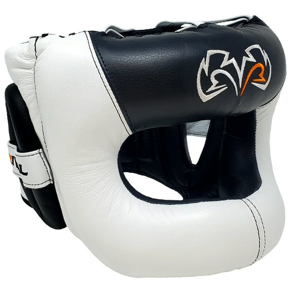 Rival Boxing Guerrero Facesaver Headgear - S/M - White
