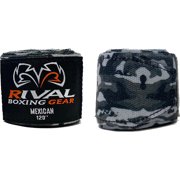 Rival Boxing Mexican Style Camo Handwraps - 120" - Gray
