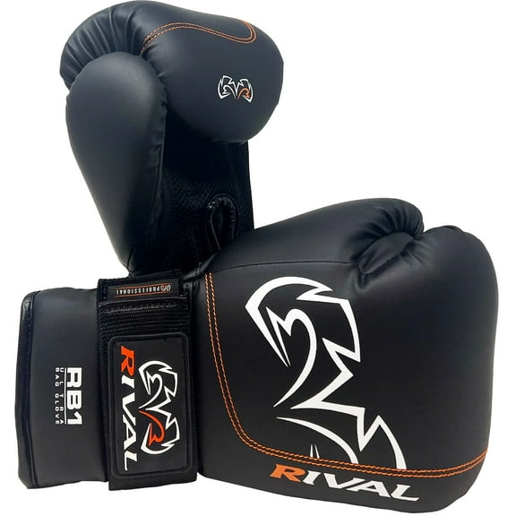 Rival Boxing RB1 Ultra Bag Gloves - 20th Anniversary - Medium - Black