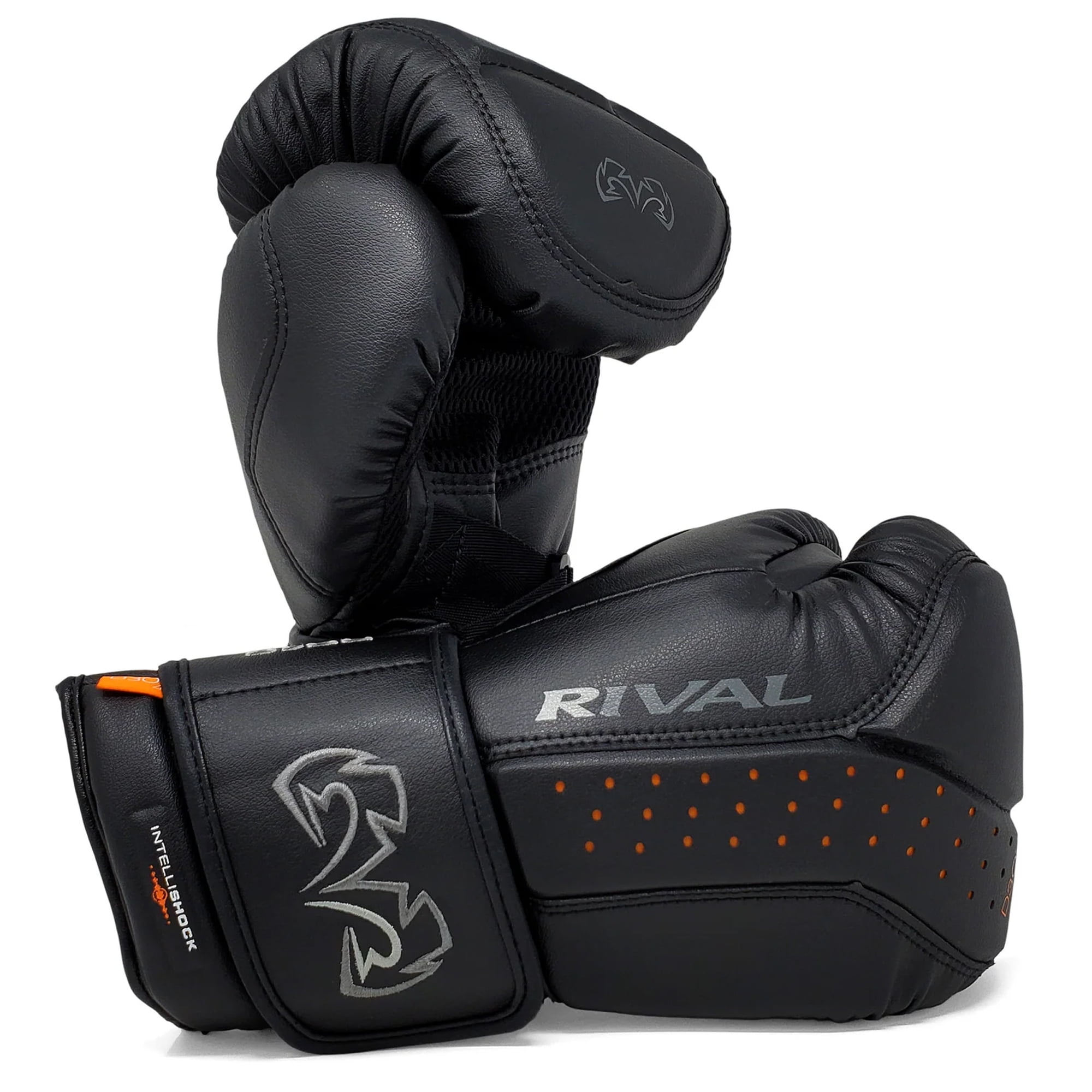 RIVAL Boxing RB10 Intelli-Shock Hook and Loop Bag Gloves - X-Large