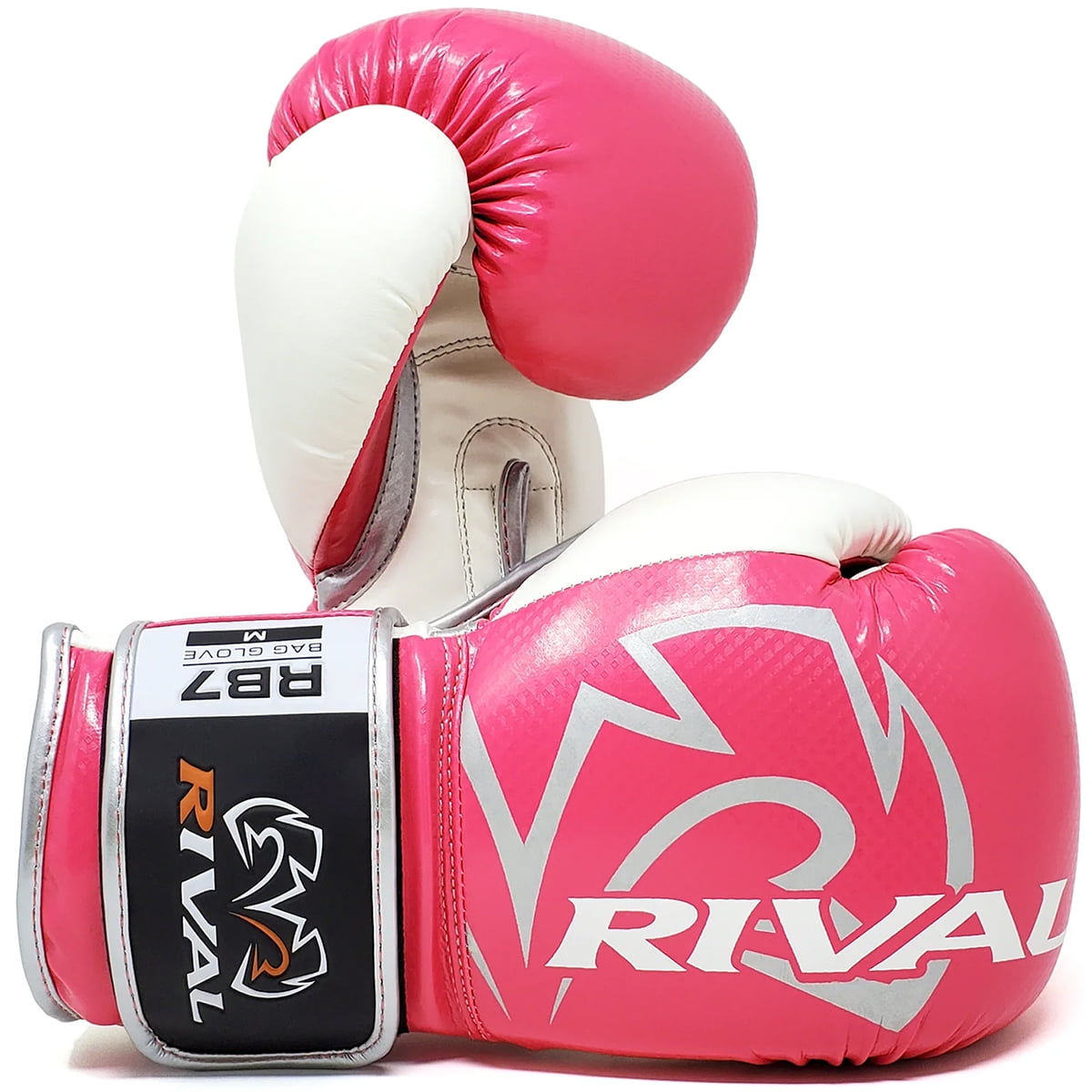 未使用 RIVAL ボクシンググローブ RB7 Rival Boxing RB7 Fitness+ Hook and Loop Bag Gloves - 14 oz. - Pink