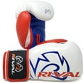 thumbnail image 1 of Rival Boxing RB7 Fitness+ Hook and Loop Bag Gloves - 8 oz. - White/Blue/Red, 1 of 6
