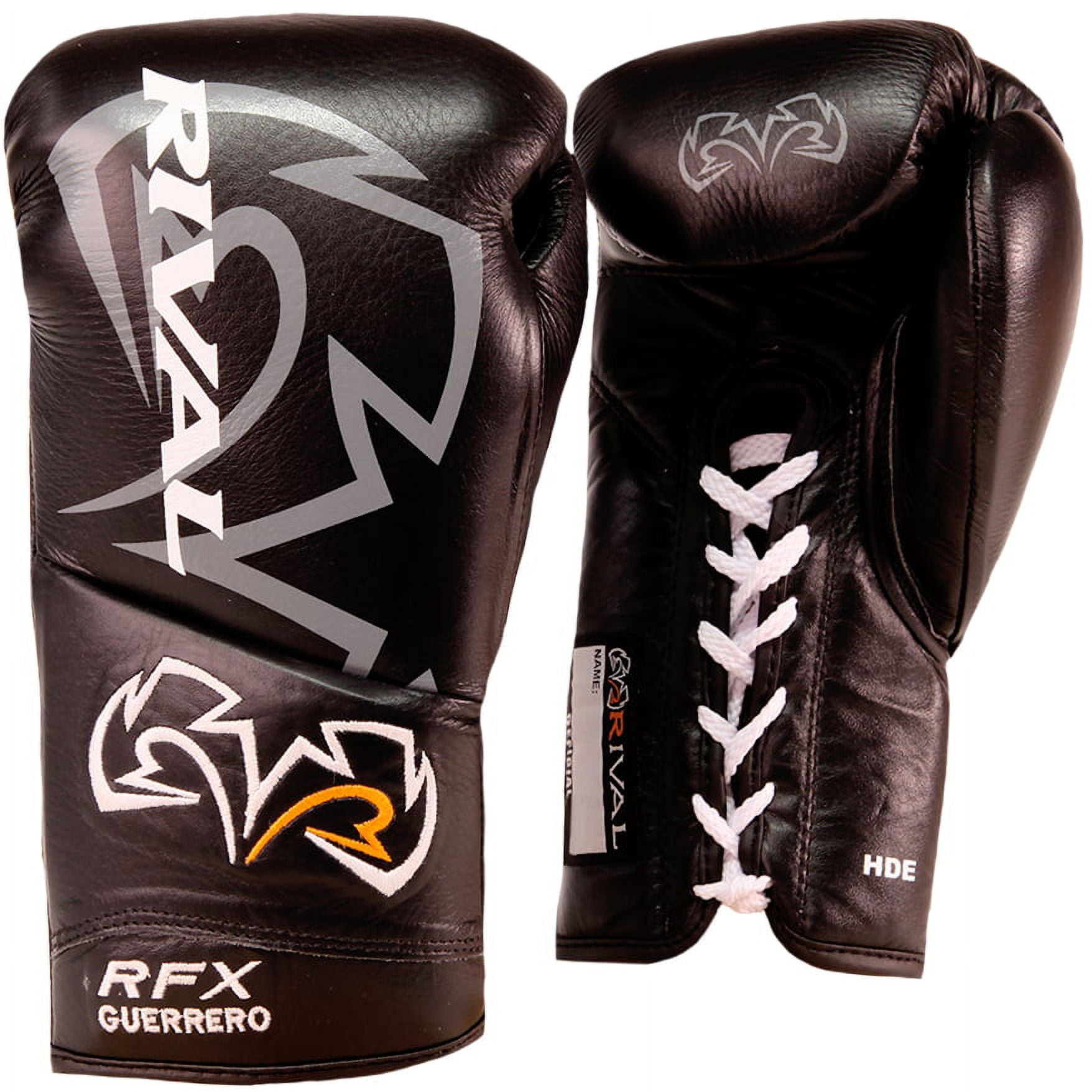 Rival Boxing RFX Custom HDE Guerrero Fight Gloves 10 oz. Black