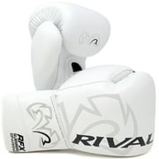 Rival Boxing RFX-Guerrero HDEF Lace-Up Sparring Gloves - 12 oz. - White