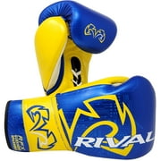 Rival Boxing RFX-Guerrero Intelli-Shock Bag Gloves - 20 oz. - Blue/Yellow