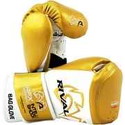 Rival Boxing RFX-Guerrero Intelli-Shock Bag Gloves - 8 oz. - White/Gold