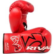 Rival Boxing RFX-Guerrero SF-H Lace-Up Pro Fight Gloves - 10 oz. - Red