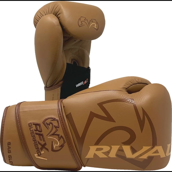 Rival Boxing RFX-Guerrero-V HDEF Bag Gloves - 8 oz. - Brown