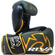 Rival Boxing RFX-Guerrero-V SF-H Bag Gloves - 10 oz. - Gray/Gold