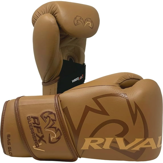 Rival Boxing RFX-Guerrero-V SF-H Bag Gloves - 8 oz. - Brown