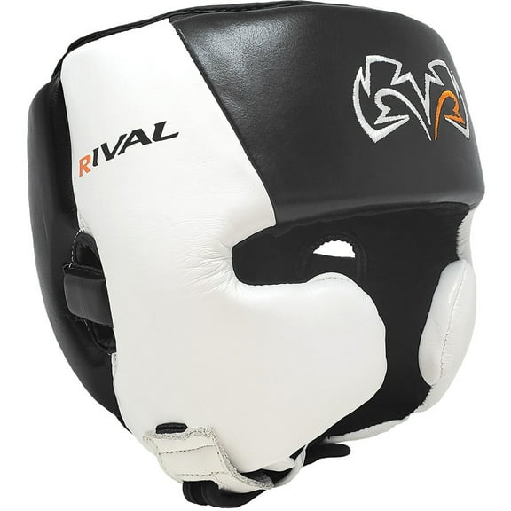 RIVAL Boxing RHG20 Traditional Headgear - XL - Black/White