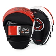 Rival Boxing RPM7 Fitness Plus Hook and Loop Punch Mitts - Red/Black