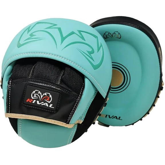 Rival Boxing RPM80 Impulse Punch Mitts - L/XL - Aqua