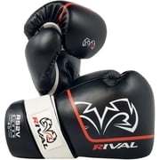 RIVAL Boxing RS2V 2.0 Super Pro Hook and Loop Sparring Gloves - 14 oz. - Black