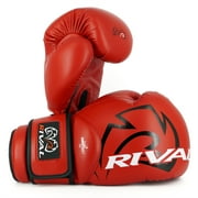 RIVAL Boxing RS4 2.0 Aero Hook and Loop Sparring Gloves - 12 oz. - Red